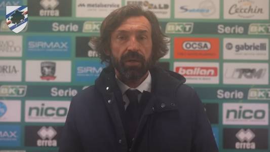 Sampdoria, Pirlo: "Era importante invertire la rotta, bella prova di carattere" (VIDEO)