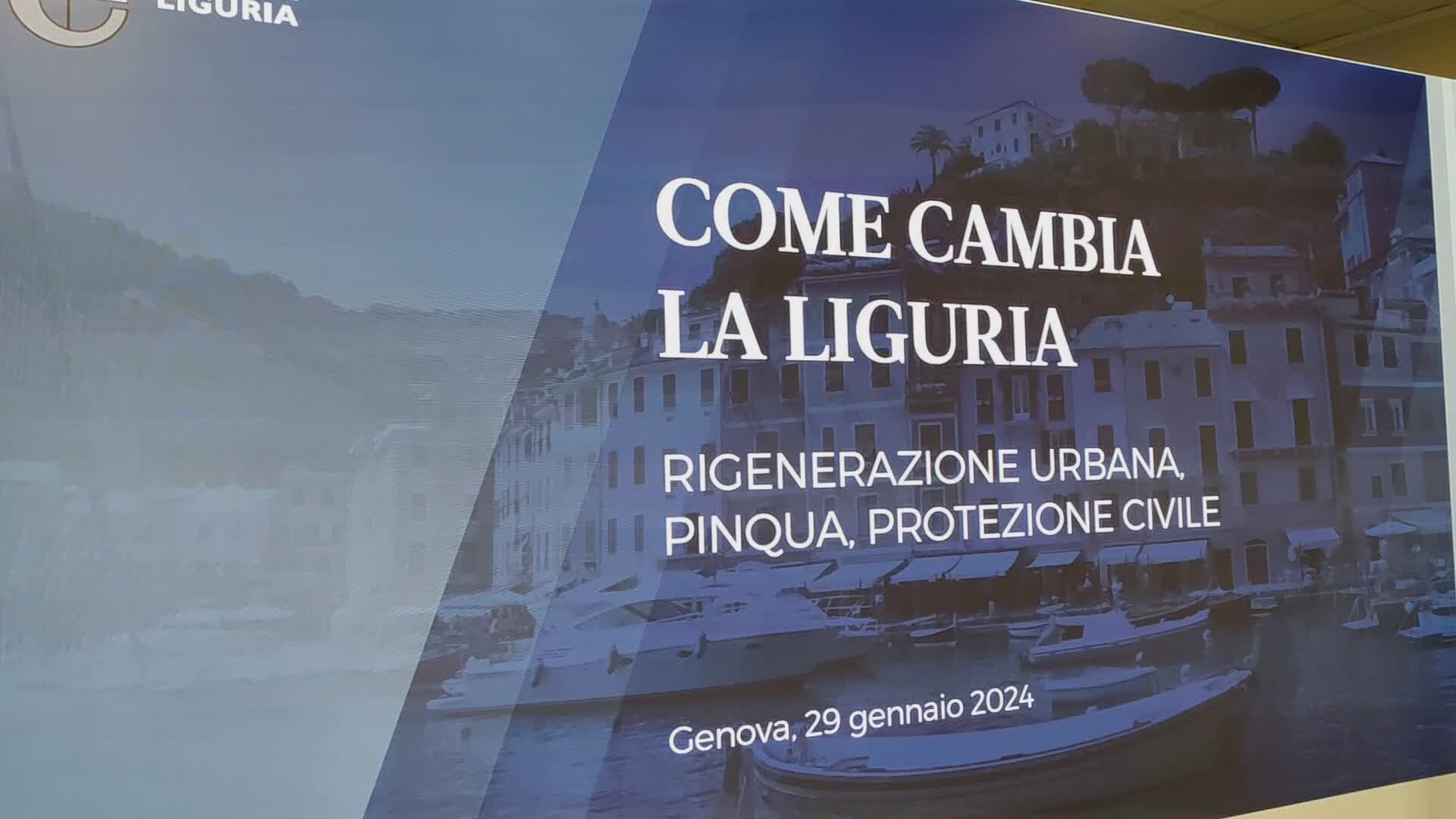 Liguria, 315 milioni di fondi negli ultimi anni per la rigenerazione urbana e la difesa del territorio