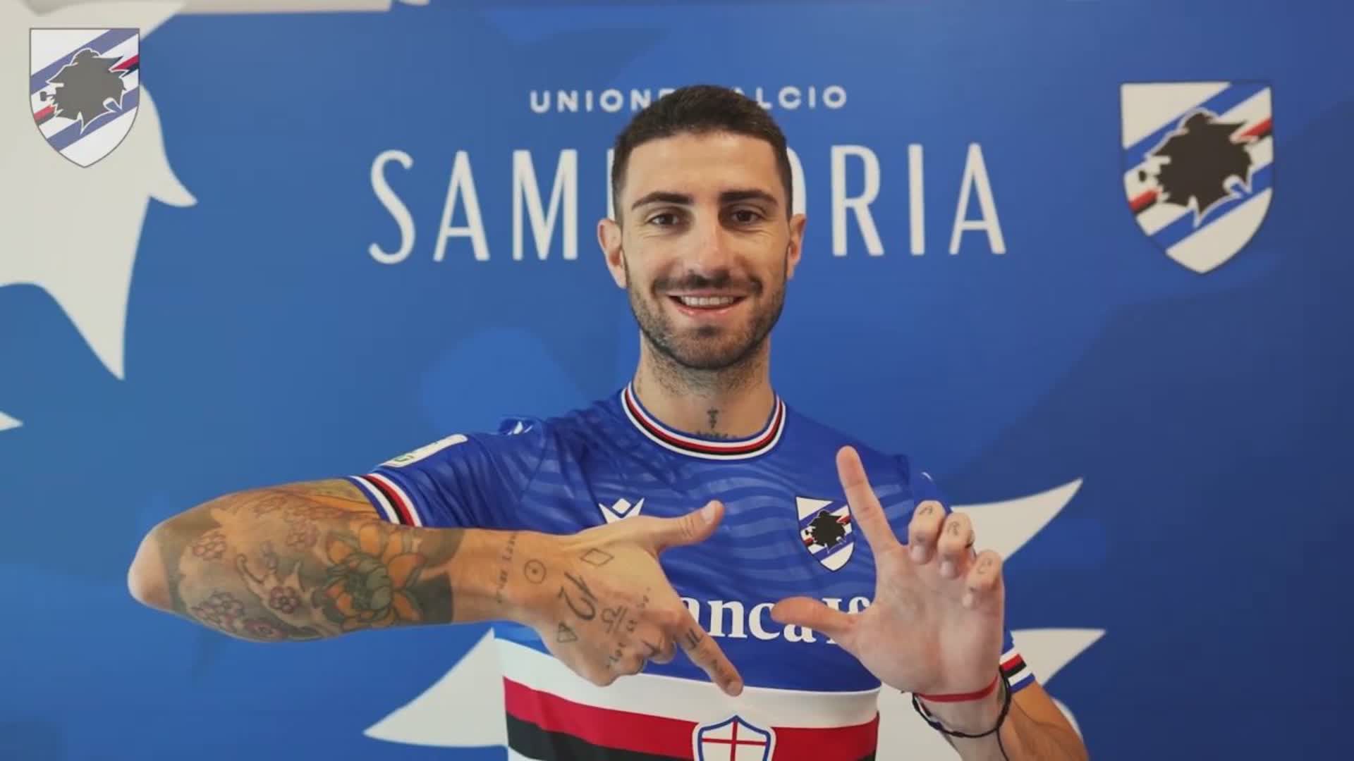 Sampdoria, Piccini si presenta: "Quando ho saputo dell'interesse blucerchiato, ho fatto tutto il possibile per venire qua"