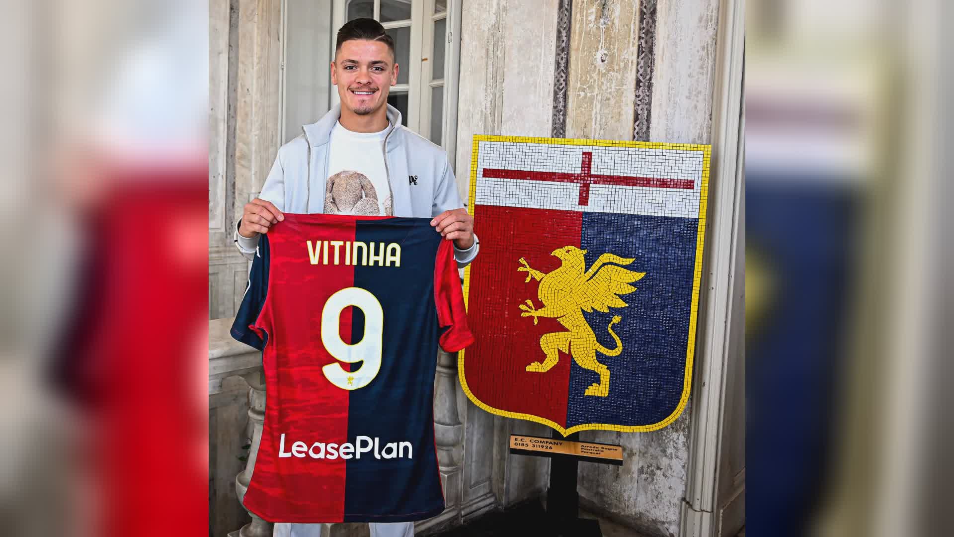 Genoa, ufficializzato anche Vitinha: ha scelto la maglia numero 9