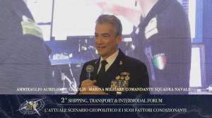 Rapallo, Shipping Transport & Intermodal Forum, amm. De Carolis: "Mar Rosso, effettuiamo esercitazioni 'a caldo'"