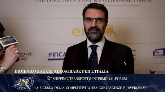 Rapallo, Shipping Transport & Intermodal Forum. L'intervista a Domenico Zagari - Autostrade per l'Italia