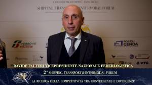 Rapallo, Shipping Transport & Intermodal Forum. L'intervista a Davide Falteri - Federlogistica