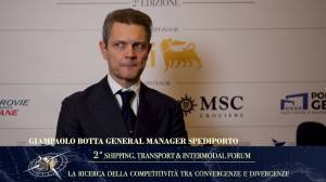 Rapallo, Shipping Transport & Intermodal Forum, Botta (Spediporto): "Digitalizzazione e transizione ecologica, due temi fondamentali per noi"