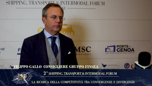 Rapallo, Shipping Transport & Intermodal Forum, Gallo (Finsea): "Il Porto di Genova ha una grande connessione con gli operatori della logistica"