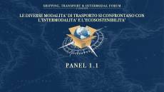 Le diverse modalità di trasporto si confrontano con l’intermodalità e l’ecosostenibilità - Panel 1.1