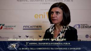 Rapallo, Shipping Transport & Intermodal Forum. L'intervista a Annamaria La Civita - Fincantieri