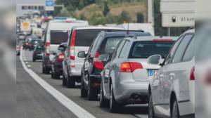 Autofiori, coda di 6 km fra la frontiera e Ventimiglia