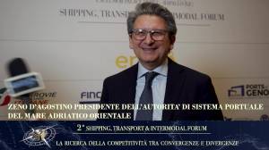 Rapallo, Shipping Transport & Intermodal Forum. L'intervista a Zeno D'Agostino - ESPO