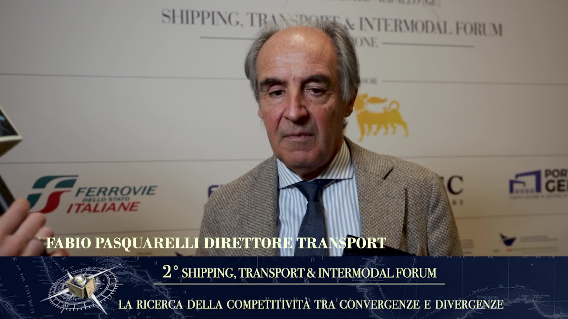 Rapallo, Shipping Transport & Intermodal Forum. L'intervista a Fabio Pasquarelli - Direttore Transport