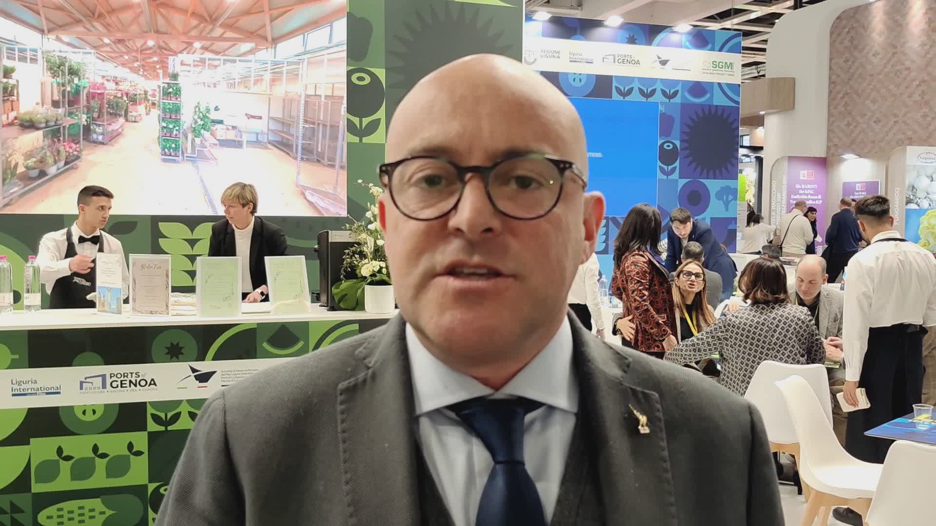 Liguria a "Fruit Logistica" a Berlino, Piana: "Sviluppare nostra leadership nella movimentazione frutta e verdura fresche"
