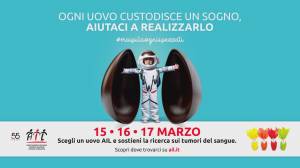 Liguria, le uova di Pasqua AIL tornano in piazza il 15, 16 e 17 marzo