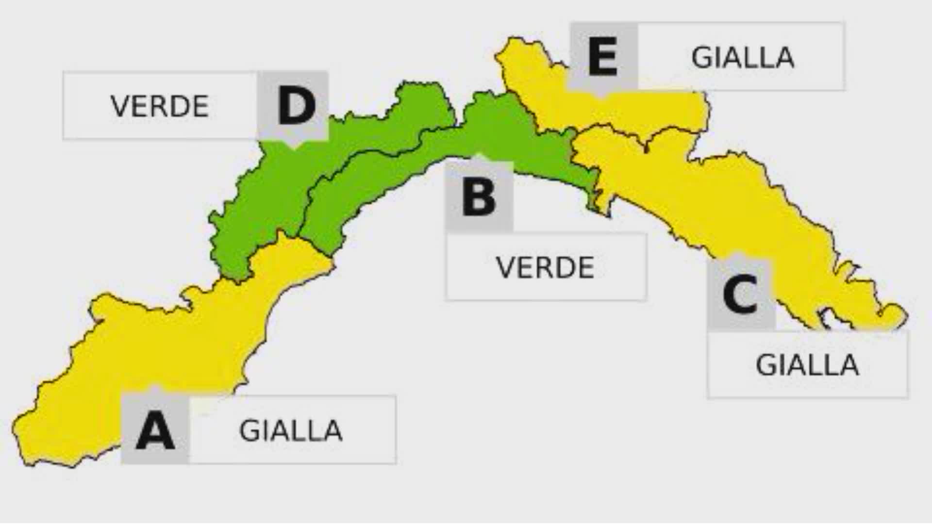 Liguria, maltempo: allerta gialla sulle riviere di Ponente e Levante, vento forte e mare agitato
