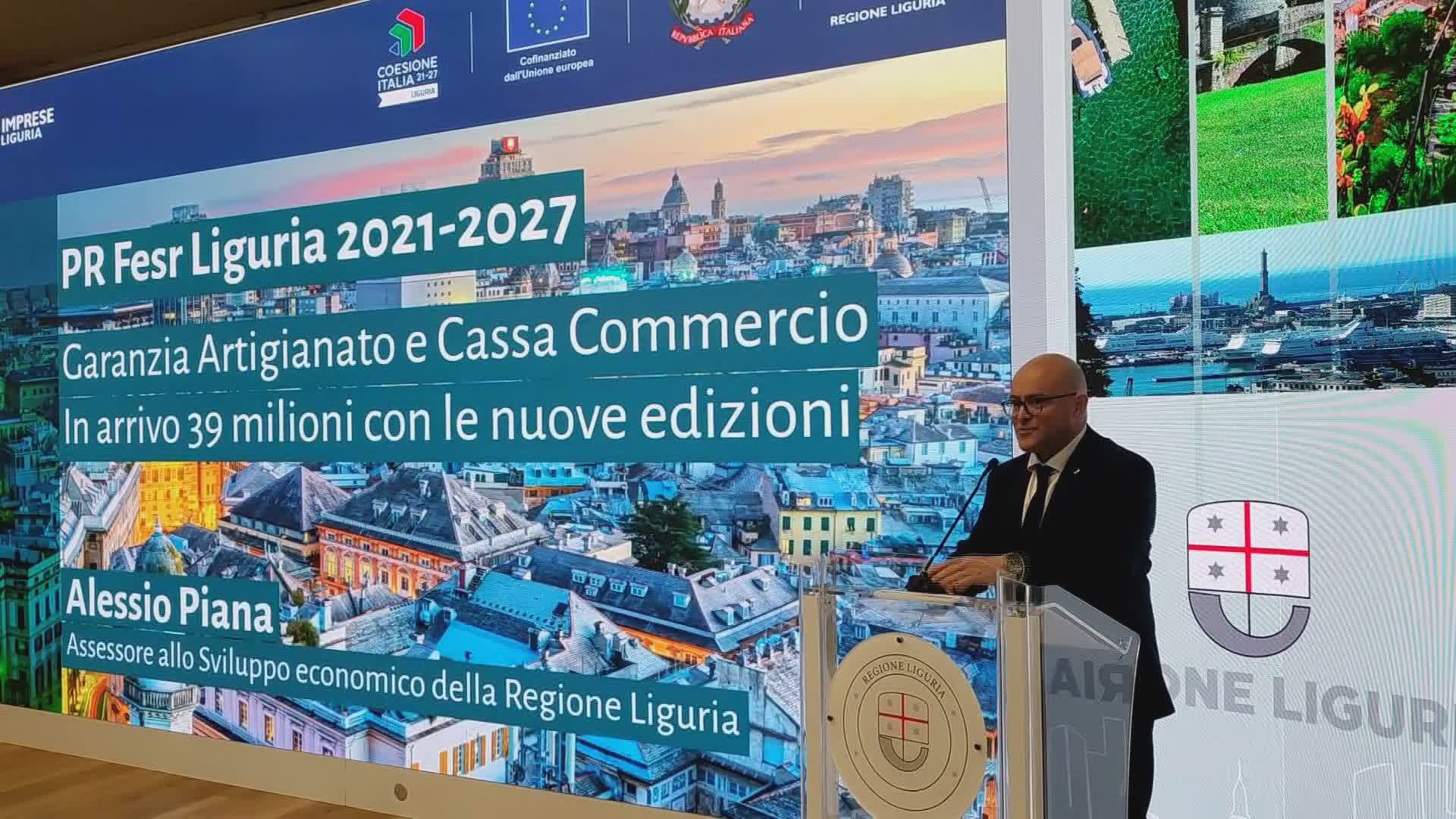 Artigianato e Commercio Liguria, da marzo attivi due bandi da 39 milioni per sostenere le imprese regionali