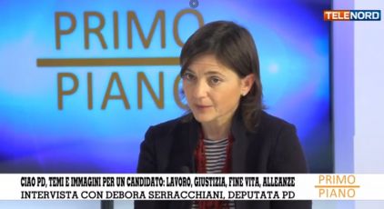 Primo piano Debora Serracchiani