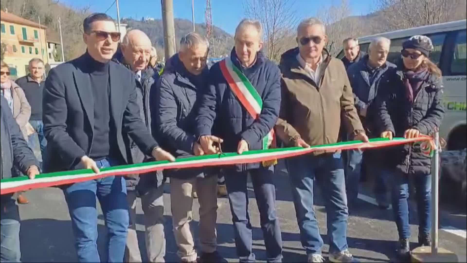Leivi, via Gazzo riapre grazie a 2 milioni di fondi dalla Regione: era chiusa dal 2014 per una frana