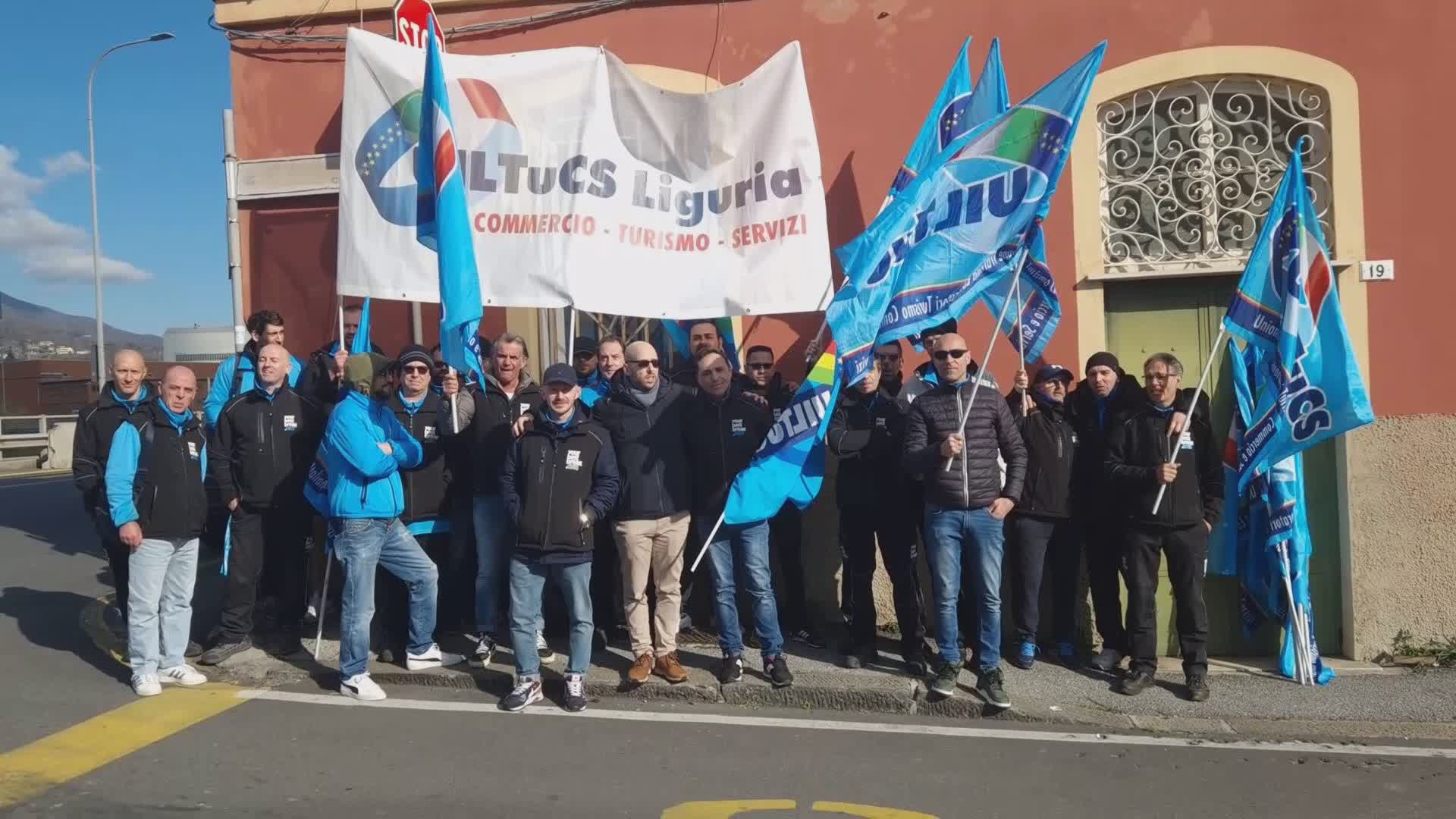 Genova, sciopero lavoratori di IVSItalia. Iaquinandi (UilTucs Liguria): "Perdita potere reddituale e salario in busta paga: chiediamo regole chiare"
