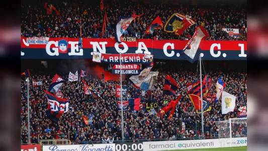 Genoa, disponibili da venerdì 16 mini-abbonamenti in Gradinata Laterale per Udinese, Monza e Frosinone