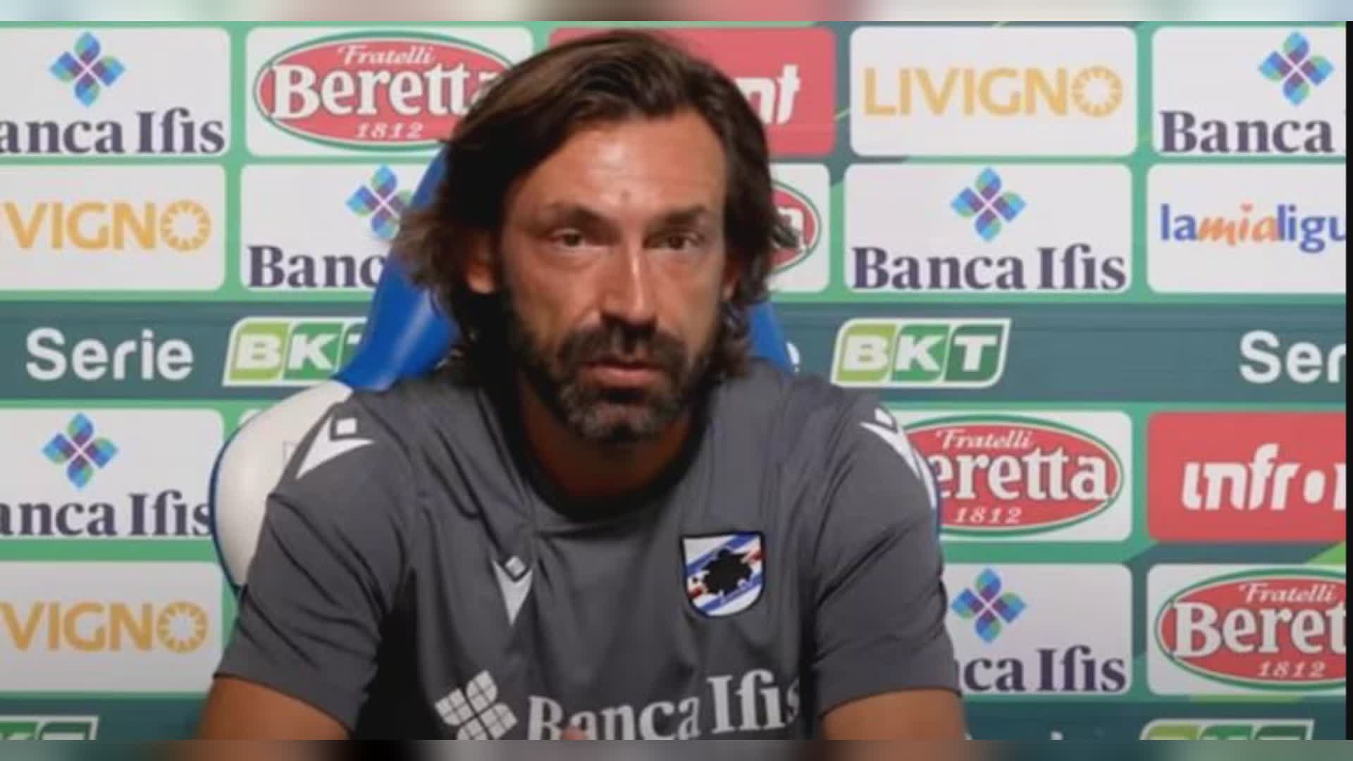 Sampdoria, Pirlo: "Con il Brescia non belli ma concreti. Le espulsioni? Ingenuità che si pagano"