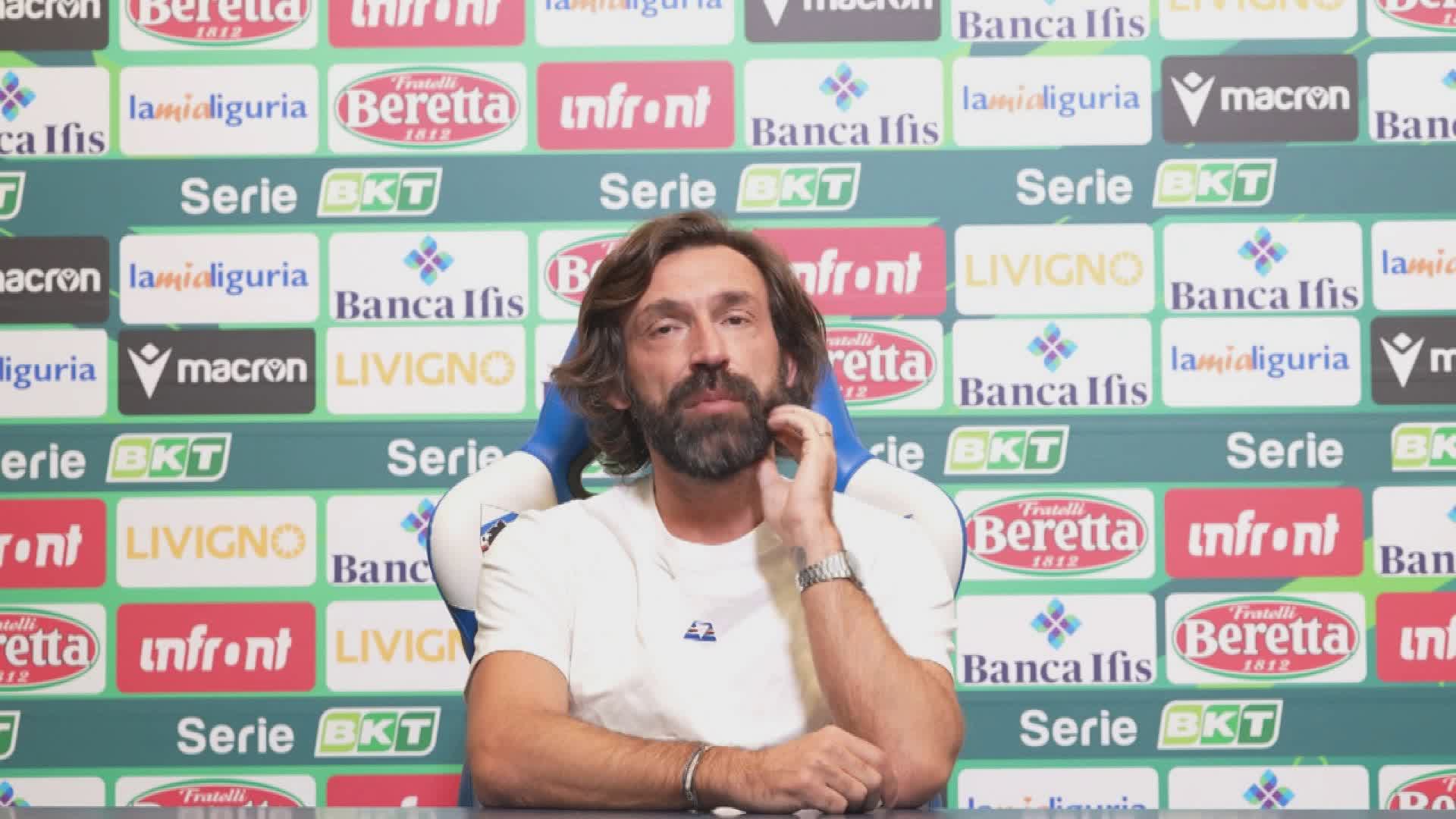 Sampdoria, Pirlo ammette: "Tanti infortuni, qualcosa è andato male"