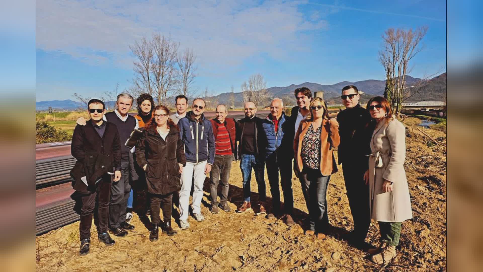 Sarzana, difesa del suolo: via al cantiere sull'argine del Parmignola. Stanziati oltre 2,9 milioni
