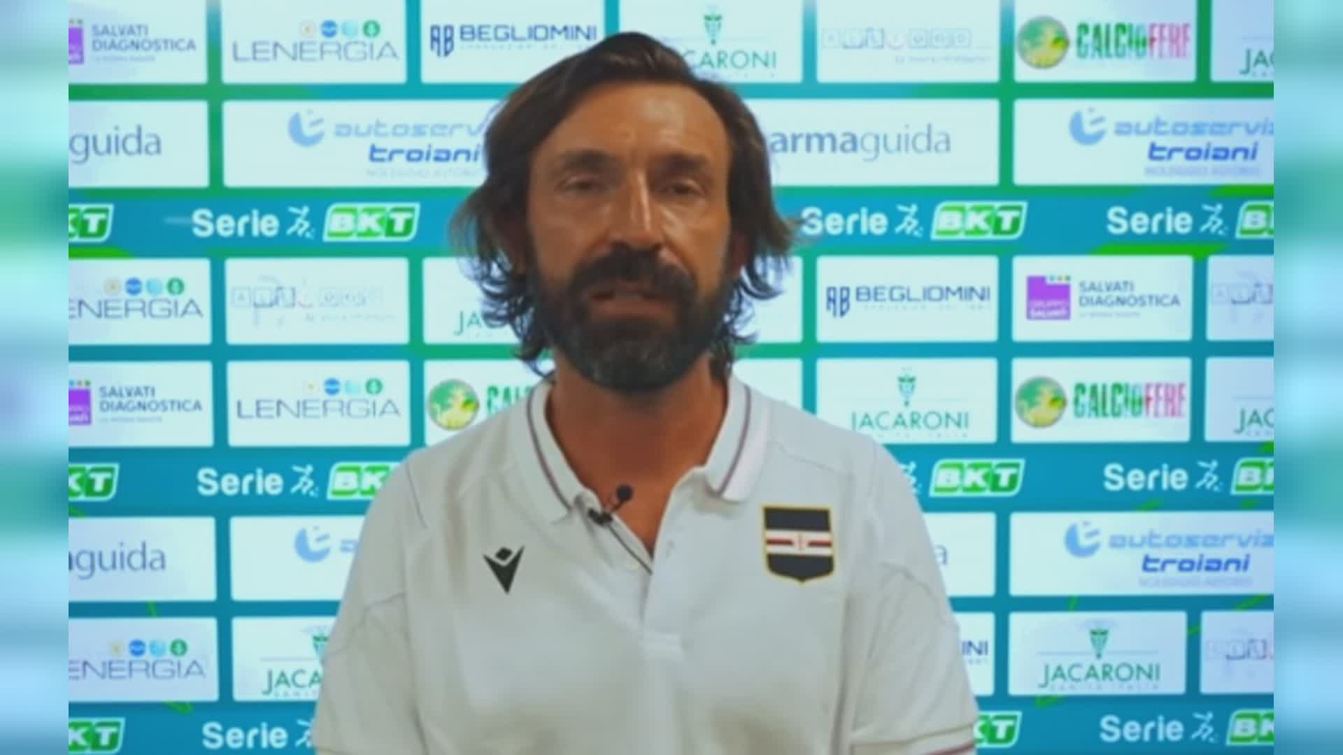 Sampdoria, Pirlo deluso: "Non abbiamo chiuso la partita e il Brescia ci ha punito"