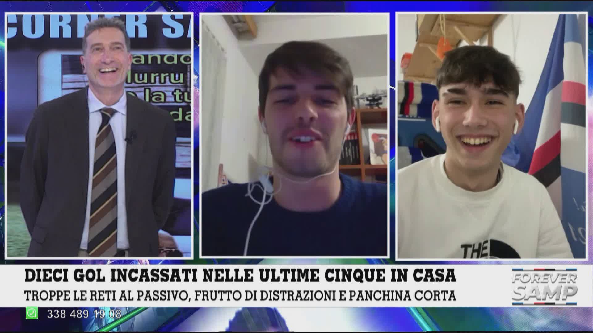 Sampdoria, i ragazzi del Corner a Forever tra autoironia e amore per i colori blucerchiati