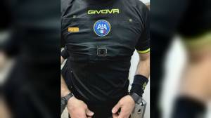 Serie C, debutta in Italia la "bodycam" dell'arbitro: le immagini live dal punto di vista del direttore di gara