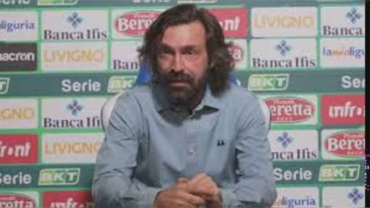 Sampdoria, Pirlo: "A Cosenza ci aspettano, la pressione deve darci una spinta in più"