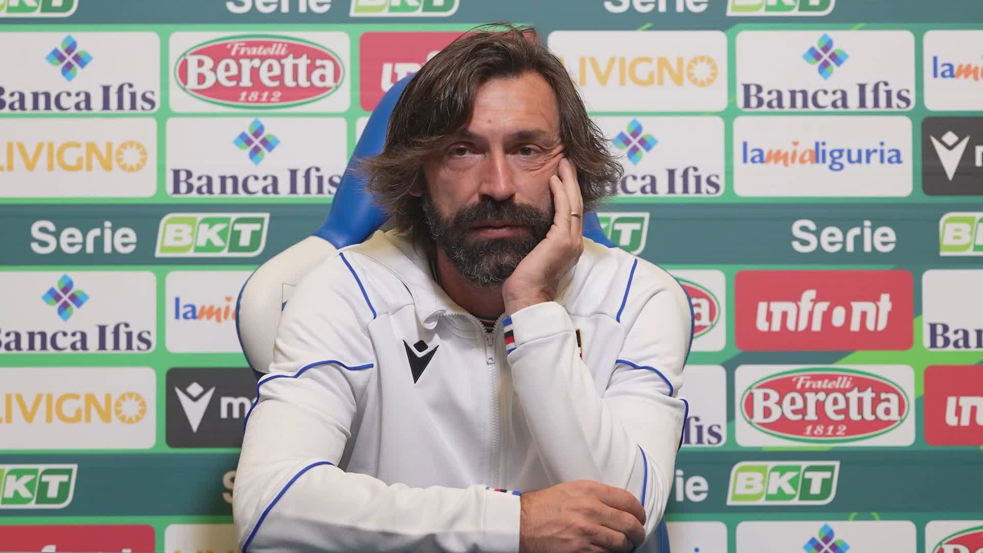 Sampdoria, Pirlo: Nessuna novità su Verre. Lo staff medico? Parlatene con  la società 