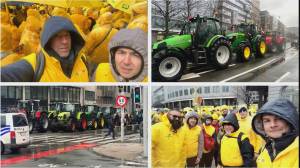 Bruxelles, anche Coldiretti Liguria alla "marcia dei trattori", Corsiglia: "Chiediamo attenzione per un settore penalizzato"