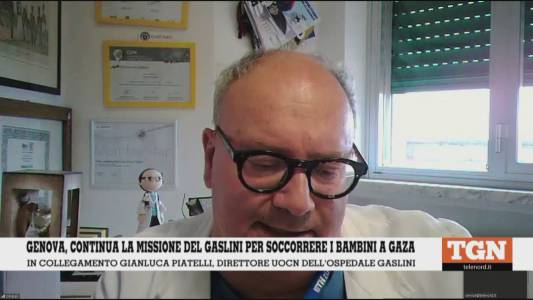 Genova, continua la missione del Gaslini per soccorrere i bimbi a Gaza: a Telenord il racconto del medico tornato dall'Egitto