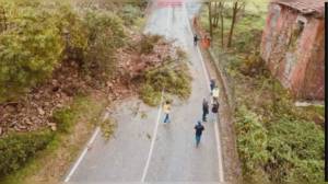 Maltempo, La Spezia: frana sul passo della Cisa tra Liguria e Toscana