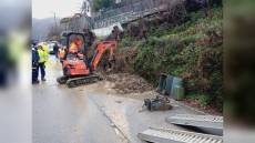 Maltempo: Davagna, frana rompe condotta del gas