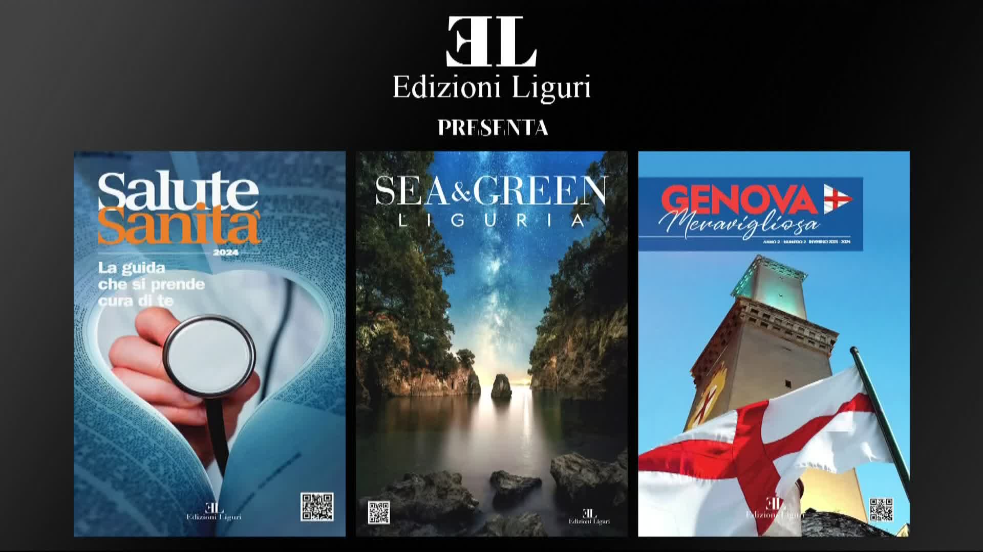 Sea&Green Liguria, Genova Meravigliosa, SaluteSanità: i nuovi numeri delle riviste e della guida di Edizioni Liguri