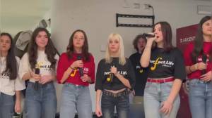 Genova, al Gaslini l'esibizione del Perfect Life Choir