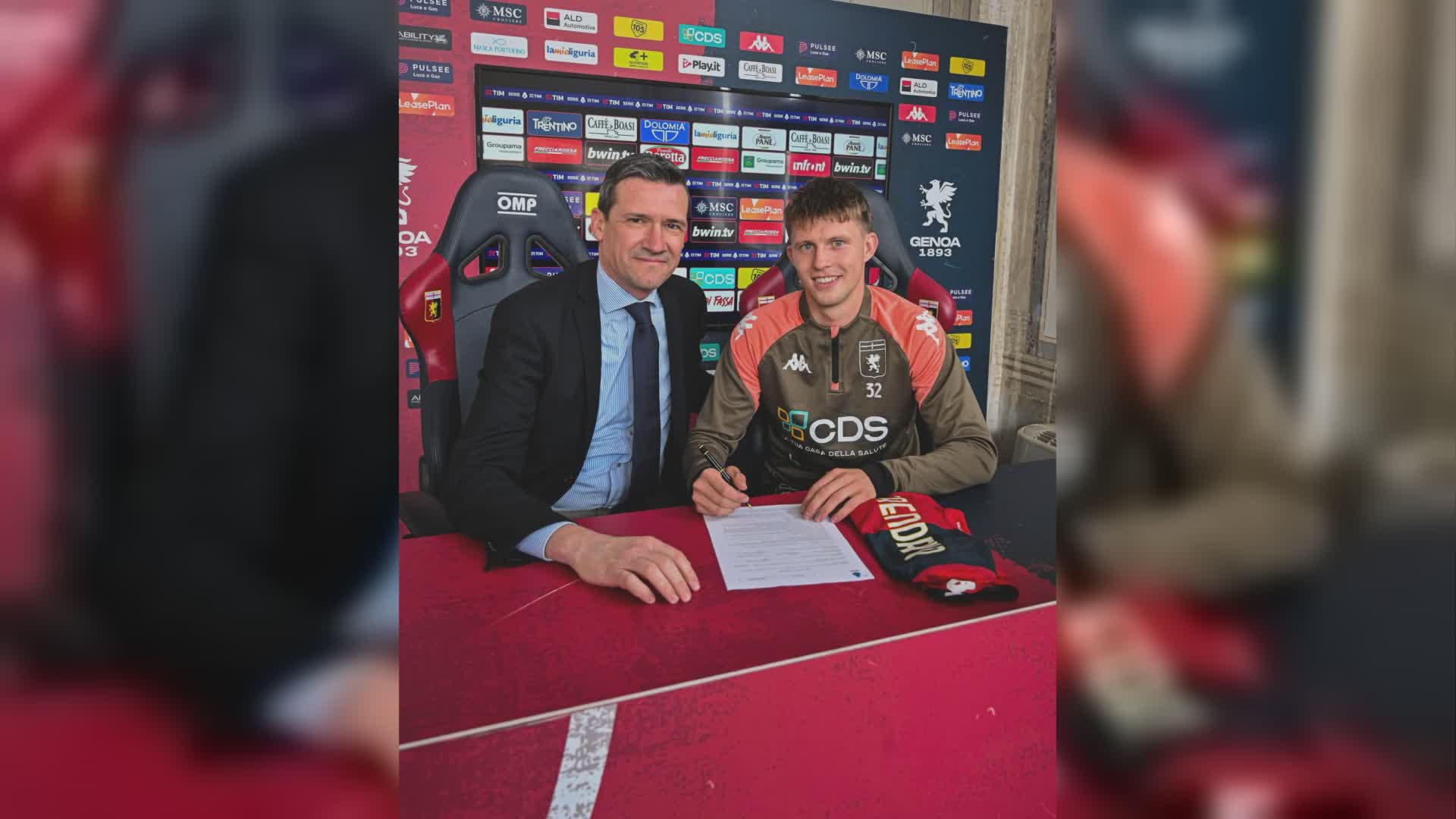 Genoa, ora è ufficiale: Frendrup rinnova fino a giugno 2028