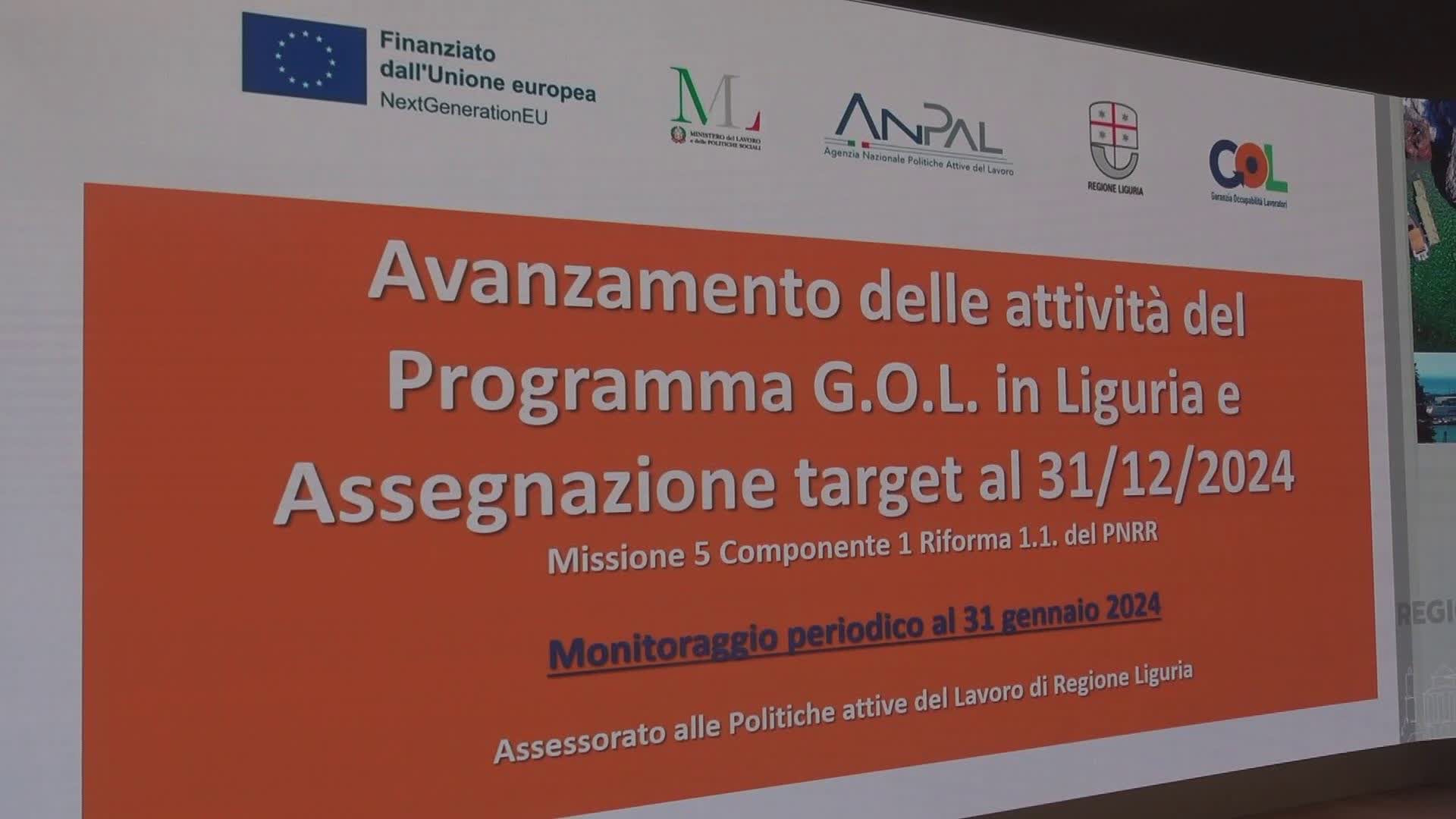 Lavoro, in Liguria oltre 2.100 nuovi occupati con il progetto 'Gol'