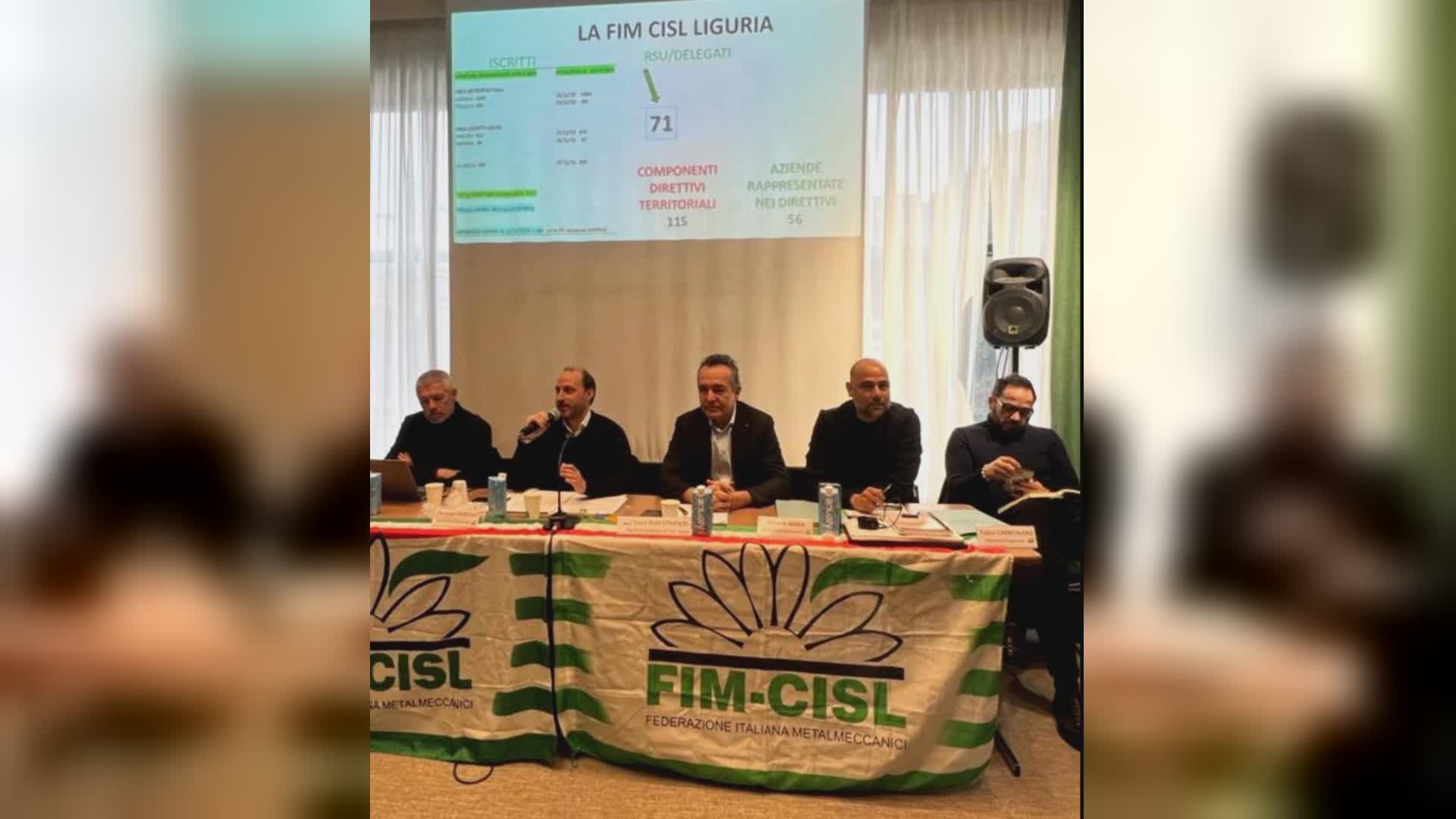 Rinnovo contratto metalmeccanici, in Liguria coinvolti 30mila addetti. Fim Cisl Liguria presenta la piattaforma a tutti i delegati