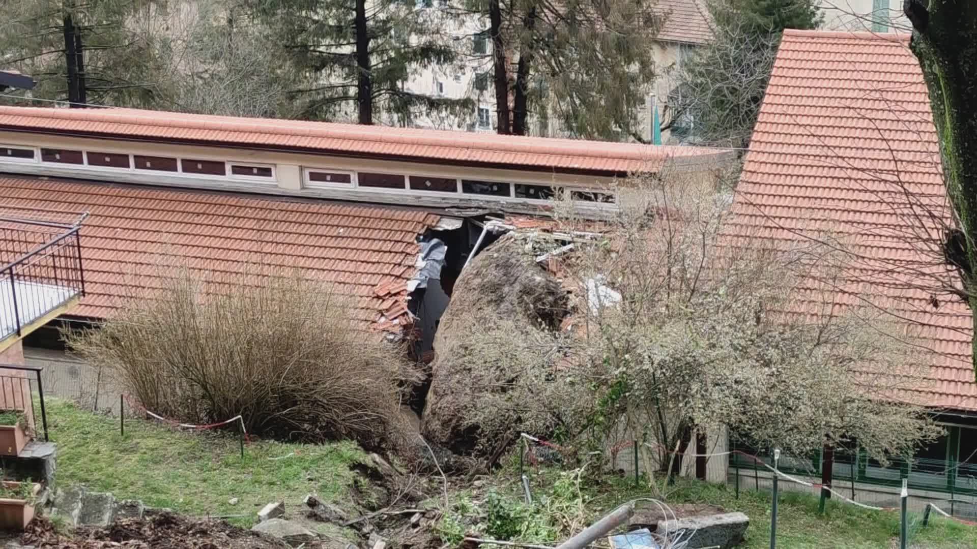 Crocefieschi, frana sulla scuola: i 9 alunni faranno lezione in Municipio. Il sindaco Bassignana: "Mai un evento del genere in 60 anni"