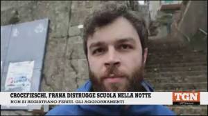 Frana di Crocefieschi, il sindaco "rilancia" l'appello di Telenord: "Aiutate i piccoli comuni contro il dissesto"
