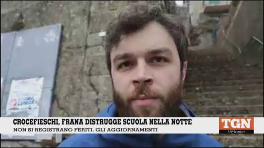 Frana di Crocefieschi, il sindaco "rilancia" l'appello di Telenord: "Aiutate i piccoli comuni contro il dissesto"