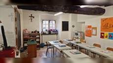 Crocefieschi, ecco l'aula allestita in Comune per i nove studenti rimasti senza scuola