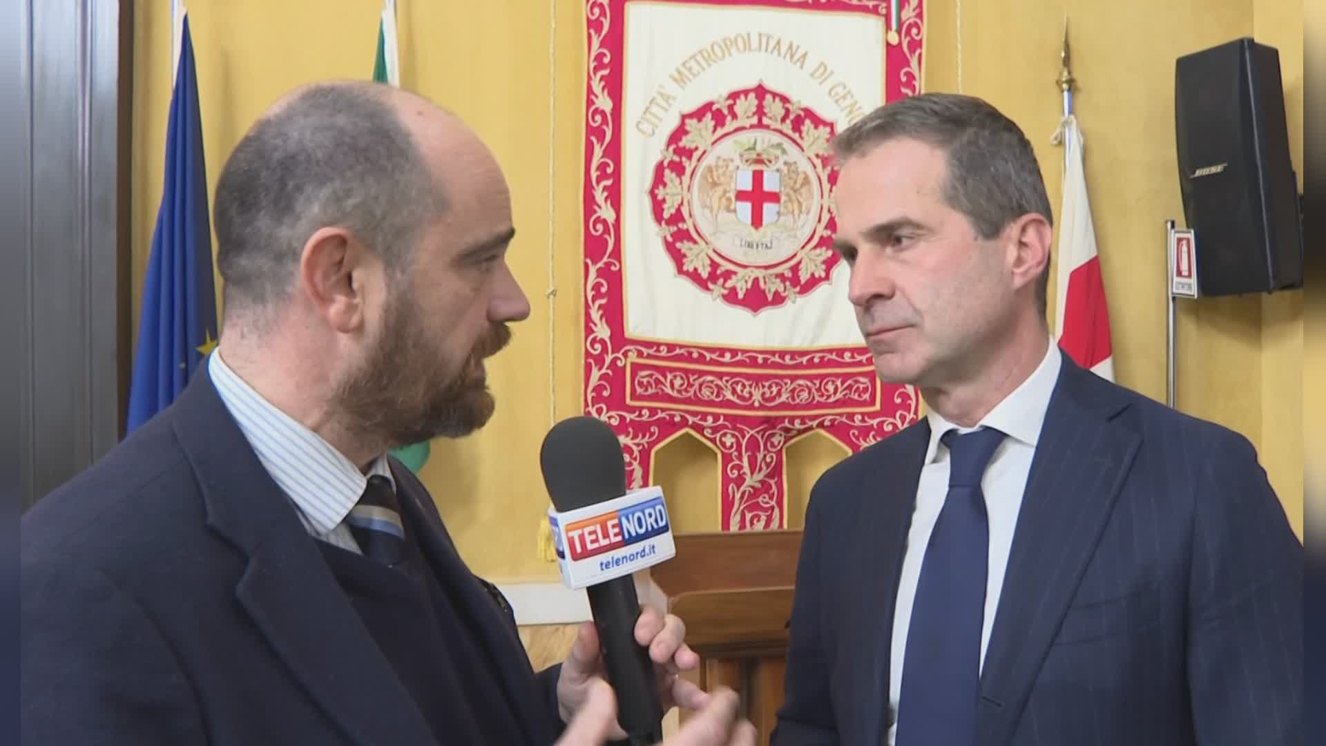 Esclusiva, Tomasi a Telenord: "In Liguria autostrade moderne entro tre anni"