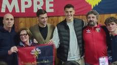 Genoa, Vogliacco e Stolz ospiti alla festa del club "Filippo Pastorino" di Masone