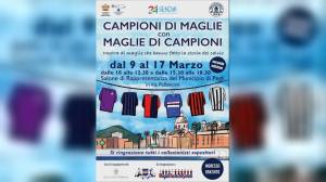 Genova: mostra di maglie storiche del calcio dal 9 marzo al Municipio di Pegli