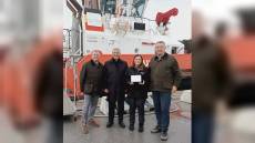 Porto di Ancona, presidente Garofalo incontra la comandante Laura Abbruzzetti