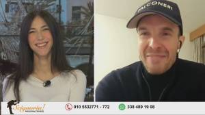 Il campione di sci Innerhofer a Scignoria tra genovese, ladino e tedesco: “Cinque Terre splendide”