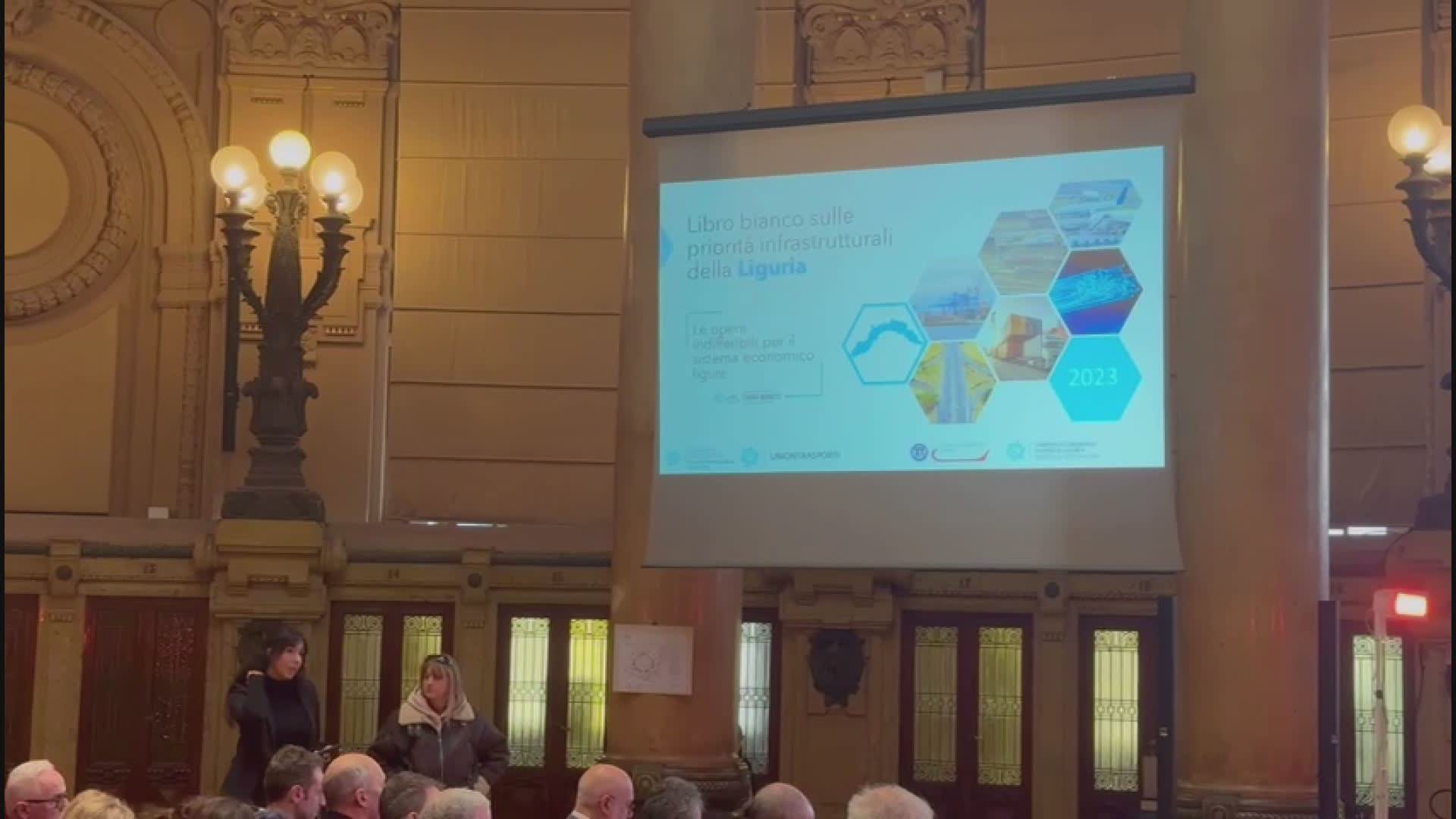 Liguria, indicate le 10 opere urgenti per le imprese nella seconda edizione di "Libro Bianco" presentato al Viceministro Rixi