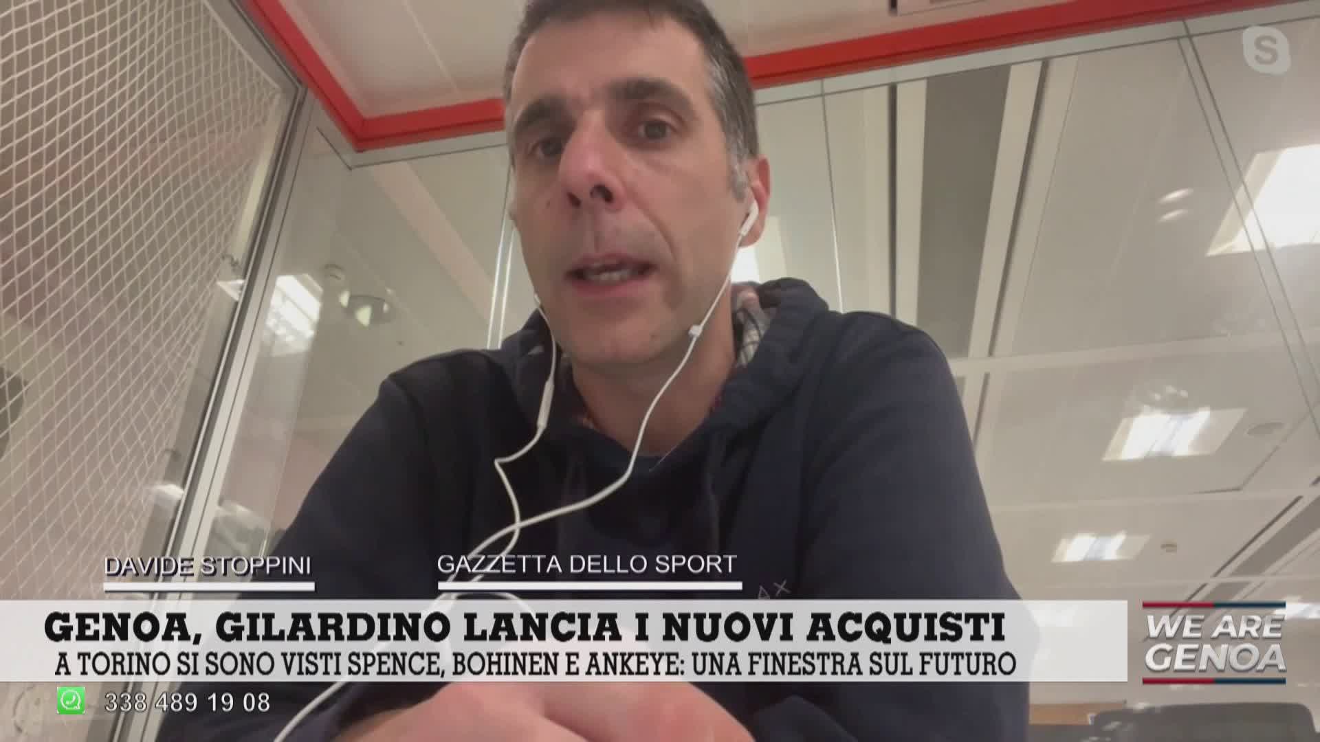Genoa, Stoppini (Gazzetta): "Asta per Gudmundsson. Esposito in contropartita? Non mi risulta"